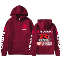 Suzuki Logo Motorcycle Racing Team Men Hoodie 2026 New Fashion Women Sweatshirt Spring Autumn Sports Couple Pullover Tops