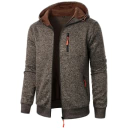 Men's Hoodies Spring Autumn Casual Solid Zip Up Hoodie Men Sweatshirts Long Sleeve Hooded Sweatshirt Zipper Cardigan Streetwear
