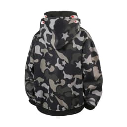 New Autumn and Winter Fashion Trend Printed American Retro Sports Hoodie Men's Casual Loose Comfortable Plus Size Jacket M-3XL