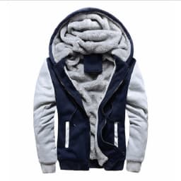 2026 New Men Hoodies Winter Thick Warm Fleece Zipper Men Hoodies Coat Sportwear Male Streetwear Hoodies Sweatshirts Men 4XL 5XL