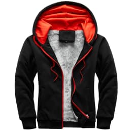 2026 New Men Hoodies Winter Thick Warm Fleece Zipper Men Hoodies Coat Sportwear Male Streetwear Hoodies Sweatshirts Men 4XL 5XL