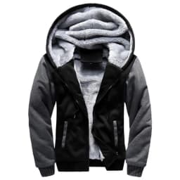 2026 New Men Hoodies Winter Thick Warm Fleece Zipper Men Hoodies Coat Sportwear Male Streetwear Hoodies Sweatshirts Men 4XL 5XL