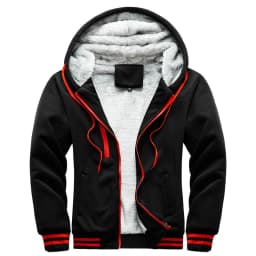 2026 New Men Hoodies Winter Thick Warm Fleece Zipper Men Hoodies Coat Sportwear Male Streetwear Hoodies Sweatshirts Men 4XL 5XL