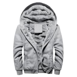 2026 New Men Hoodies Winter Thick Warm Fleece Zipper Men Hoodies Coat Sportwear Male Streetwear Hoodies Sweatshirts Men 4XL 5XL