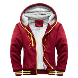 2026 New Men Hoodies Winter Thick Warm Fleece Zipper Men Hoodies Coat Sportwear Male Streetwear Hoodies Sweatshirts Men 4XL 5XL