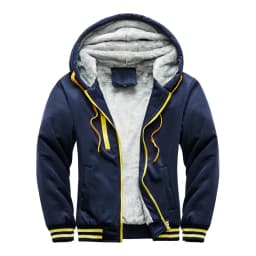 2026 New Men Hoodies Winter Thick Warm Fleece Zipper Men Hoodies Coat Sportwear Male Streetwear Hoodies Sweatshirts Men 4XL 5XL