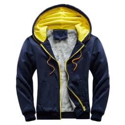 2026 New Men Hoodies Winter Thick Warm Fleece Zipper Men Hoodies Coat Sportwear Male Streetwear Hoodies Sweatshirts Men 4XL 5XL