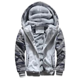 2026 New Men Hoodies Winter Thick Warm Fleece Zipper Men Hoodies Coat Sportwear Male Streetwear Hoodies Sweatshirts Men 4XL 5XL