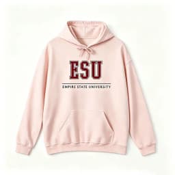 ESU Empire State University Hoodie Sweatshirt Brand New Day Merch Peter Hoodies Unisex Spring and Summer Long Sleeve