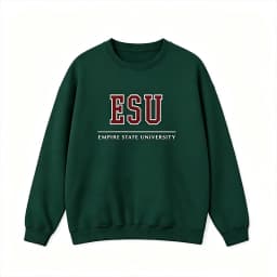 ESU Empire State University Hoodie Sweatshirt Brand New Day Merch Peter Hoodies Unisex Spring and Summer Long Sleeve