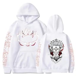 Funny Jujutsu Kaisen Long Sleeve Casual Hoodies Anime Ryomen Sukuna Printed Men Women Fashion Harajuku Sweatshirt Clothes