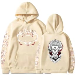 Funny Jujutsu Kaisen Long Sleeve Casual Hoodies Anime Ryomen Sukuna Printed Men Women Fashion Harajuku Sweatshirt Clothes