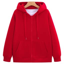 100% Cotton Hoodie Custom Logo Casual Zipper Hoodie Printing Company Design Quality Thin Sweatshirt Embroidery Personality Brand