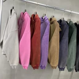 Spring Autumn New Fahsion Men's Casual Trendy Loose Solid Color Waxed Hooded Hoodies American Zipper Washed Vintage Coat Male