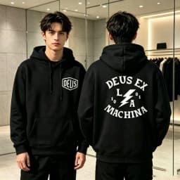 2025 DEUS Y2K ENDURO New Autumn Popular letter graphic hoodies Sweatshirt Y2K High Quality Casual Fashion letter Printed Tops