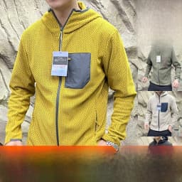 Afashion Dingli R1 Series Z-Shaped Outdoor Hoodie Men Women Breathable Polyester Fiber Long Sleeve Standard Fit Sportswear