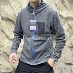 Afashion Dingli R1 Series Z-Shaped Outdoor Hoodie Men Women Breathable Polyester Fiber Long Sleeve Standard Fit Sportswear