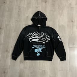 Streetwear Patchwork Letter Embroidery Zipper Terry Hooded Hoodie for Men Distressed Hole Cardigan Sweatshirt Jacket Oversized