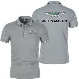 Aston Martin Racing Logo Men's Polo Shirt 2026 New Fashion Men's Top