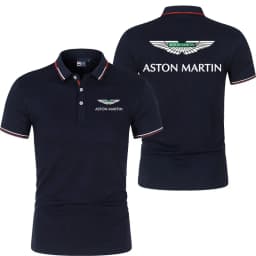 Aston Martin Racing Logo Men's Polo Shirt 2026 New Fashion Men's Top