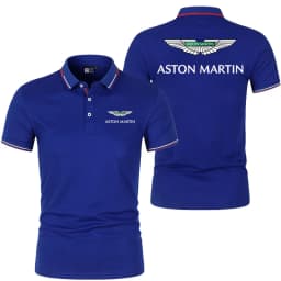 Aston Martin Racing Logo Men's Polo Shirt 2026 New Fashion Men's Top
