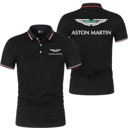 Aston Martin Racing Logo Men's Polo Shirt 2026 New Fashion Men's Top