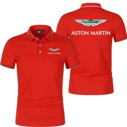Aston Martin Racing Logo Men's Polo Shirt 2026 New Fashion Men's Top