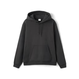 SIMWOOD 2026 Autumn Winter New Oversized Hoodie 340gsm Carbon Brushed Lining Fabric Sweatshirt Basic Embroidery Logo Pullover