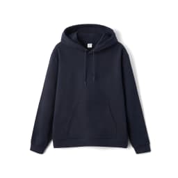 SIMWOOD 2026 Autumn Winter New Oversized Hoodie 340gsm Carbon Brushed Lining Fabric Sweatshirt Basic Embroidery Logo Pullover