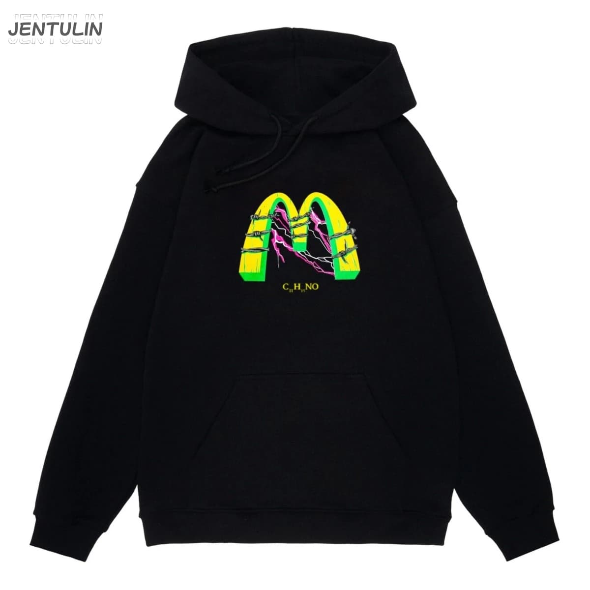 Fashion Pullover Men's Hoodies Vintage Graphic Hip Hop Graphic Goth Hooded Sweatshirt Oversized Women Clothes Y2k Aesthetic Tops