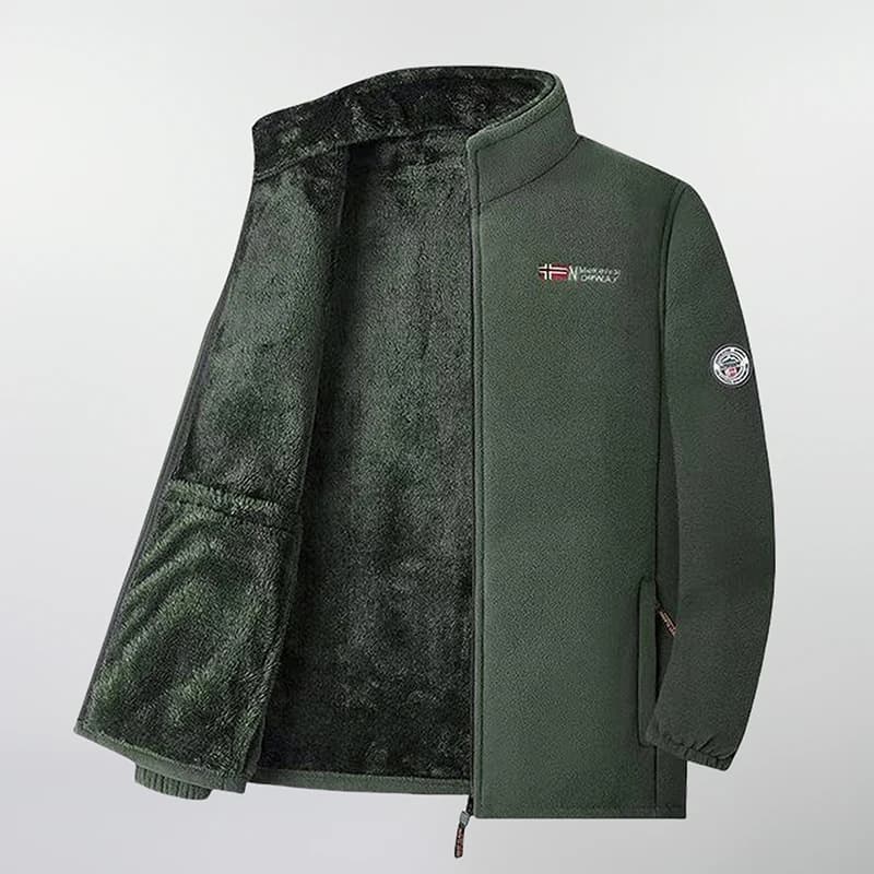 Men Tactical Softshell Fleece Hiking Hoodies Soft Polar Fleece Jacket Men Winter Bomber Jacket Men Thickened Cardigan Hoodies