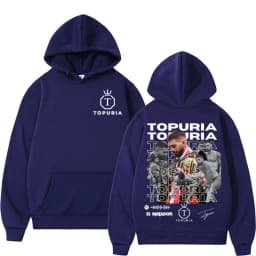 El Matador Ilia Topuria Vintage Graphic Hoodies Men's Clothing Fashion Gothic Oversized Hoodie Casual Fleece Comfort Sweatshirts
