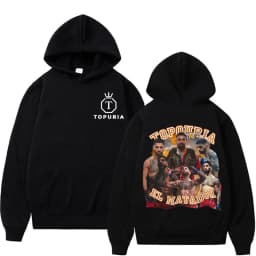 El Matador Ilia Topuria Vintage Graphic Hoodies Men's Clothing Fashion Gothic Oversized Hoodie Casual Fleece Comfort Sweatshirts