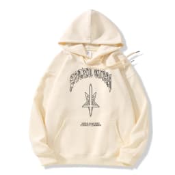 Hip Hop Streetwear Men Hoodies Satan Club Graphic Print Hooded Women Unisex Autumn Winter Punk Sweatshirts Y2K Coat Clothes Goth