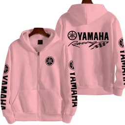 YAMAHA Logo Motorcycle Racing Team Men Zipper Hoodie 2026 New Fashion Women Sweatshirt Spring Autumn Sports Couple Jackets Coat