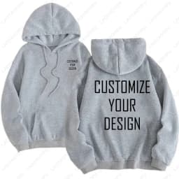 DIY Custom Your Brand Logo Heavy Weight New Autumn Winter Casual Thick Fashion Men's Woman's Top Solid Color Hoodies Sweatshirt