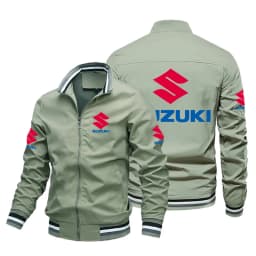 Suzuki Logo Motorcycle Racing Team Men Zipper Jacket 2026 New Sports Male Jackets Coat Spring Autumn Sports Men's Clothes Coats