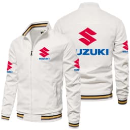 Suzuki Logo Motorcycle Racing Team Men Zipper Jacket 2026 New Sports Male Jackets Coat Spring Autumn Sports Men's Clothes Coats