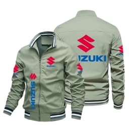 Suzuki Logo Motorcycle Racing Team Men Zipper Jacket 2026 New Sports Male Jackets Coat Spring Autumn Sports Men's Clothes Coats