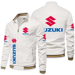 Suzuki Logo Motorcycle Racing Team Men Zipper Jacket 2026 New Sports Male Jackets Coat Spring Autumn Sports Men's Clothes Coats