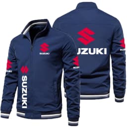 Suzuki Logo Motorcycle Racing Team Men Zipper Jacket 2026 New Sports Male Jackets Coat Spring Autumn Sports Men's Clothes Coats
