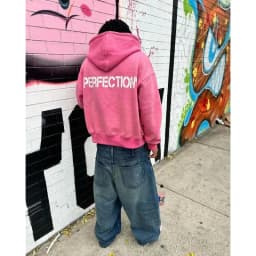 Men 07 Yellow Hoodie American Retro Graphic Print Cotton Thickened Oversized Streetwear Pullover Casual Sweatshirt Fall Winter