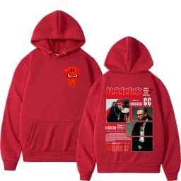 Rapper Hades 66 2025 Album Graphic Cover Hoody Men's Clothing Gothic Long Sleeve Sweatshirt Y2K Vintage Oversized Fleece Hoodies