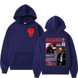 Rapper Hades 66 2025 Album Graphic Cover Hoody Men's Clothing Gothic Long Sleeve Sweatshirt Y2K Vintage Oversized Fleece Hoodies