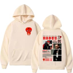 Rapper Hades 66 2025 Album Graphic Cover Hoody Men's Clothing Gothic Long Sleeve Sweatshirt Y2K Vintage Oversized Fleece Hoodies