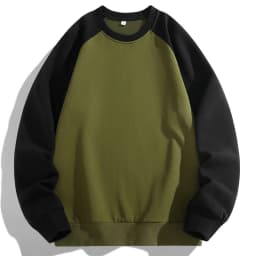 Spring Autumn Men's Sweatshirts Fashion Patchwork Long Sleeve O-Neck Loose Streetwear Pullovers Casual Hoodies Sweatshirt Men