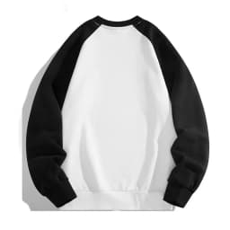 Spring Autumn Men's Sweatshirts Fashion Patchwork Long Sleeve O-Neck Loose Streetwear Pullovers Casual Hoodies Sweatshirt Men