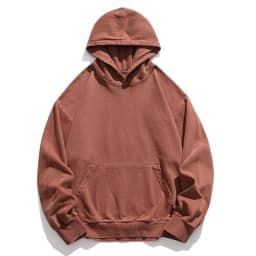 High Quality Vintage Distress Hoodies For Men Siro Spins Double Yarn Couple Sweatshirt Korean Streetwear Hip Hop Pullover Male