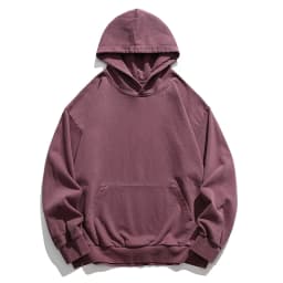 High Quality Vintage Distress Hoodies For Men Siro Spins Double Yarn Couple Sweatshirt Korean Streetwear Hip Hop Pullover Male