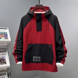 American style multi pocket workwear hooded sweatshirt men autumn casual sports oversized sweatshirt trendy 13xl 190kg 12XL 10XL